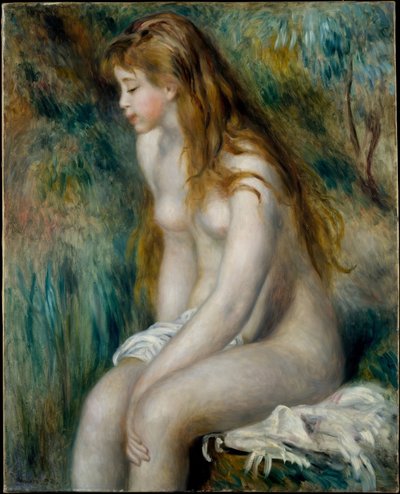 Junge Badende von Pierre Auguste Renoir